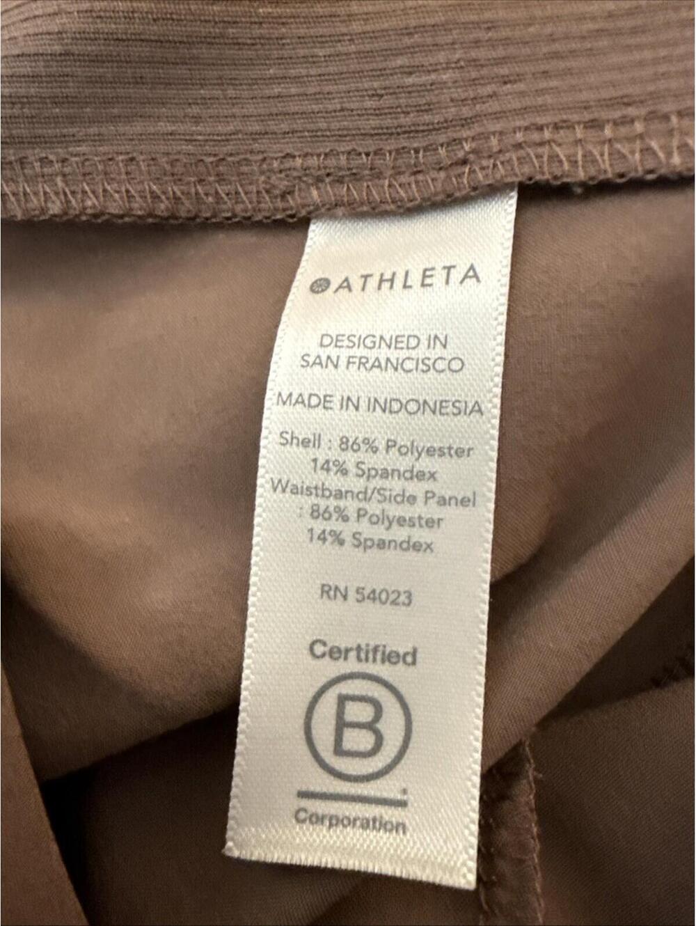 Lot 2 Athleta Pants Women's 4 Brooklyn Ankle Stretch Comfort Casual Lightweight - Picture 10 of 11